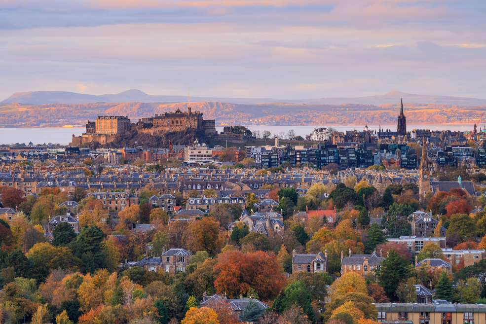 Edimbourg en Écosse