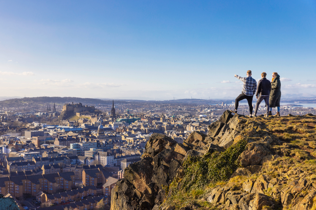 Edimbourg en Écosse