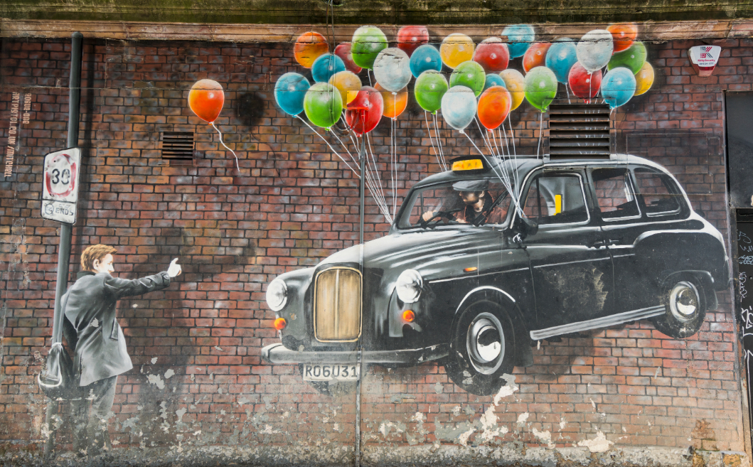 Street art a Glasgow