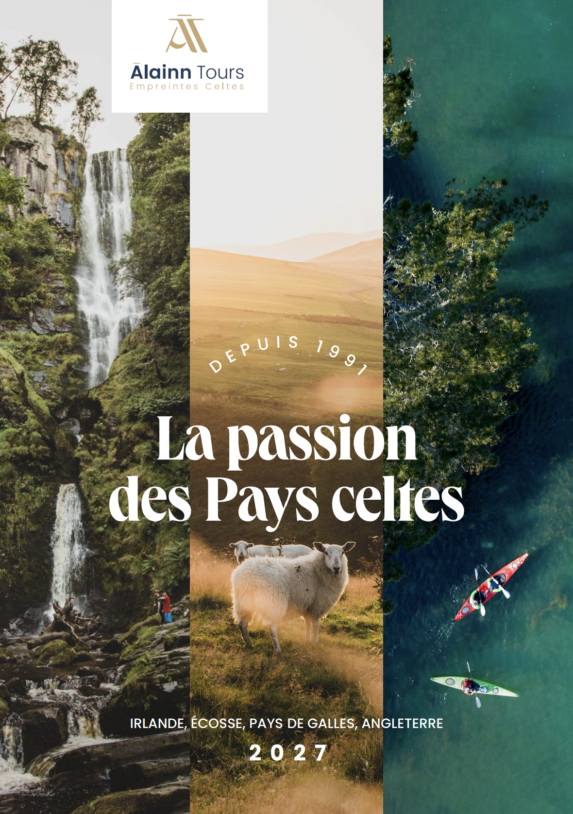 Brochure professionnelle Alainn Tours Écosse 2027