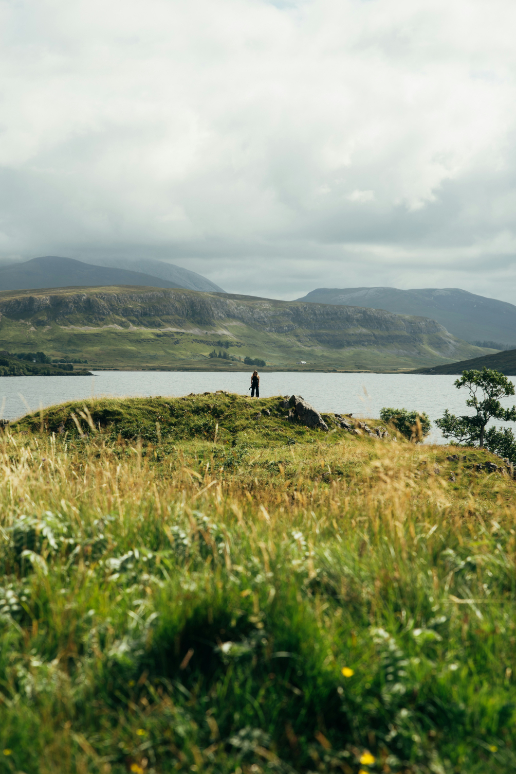Paysage des Highlands en Écosse